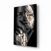 Women's Glass Wall Art.